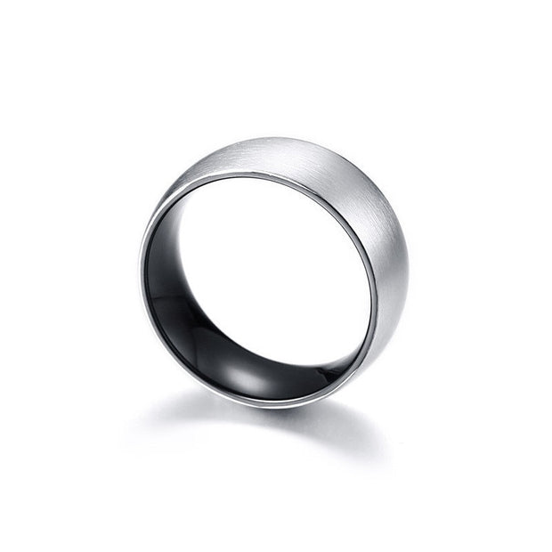 Solid Plain Silver Ring